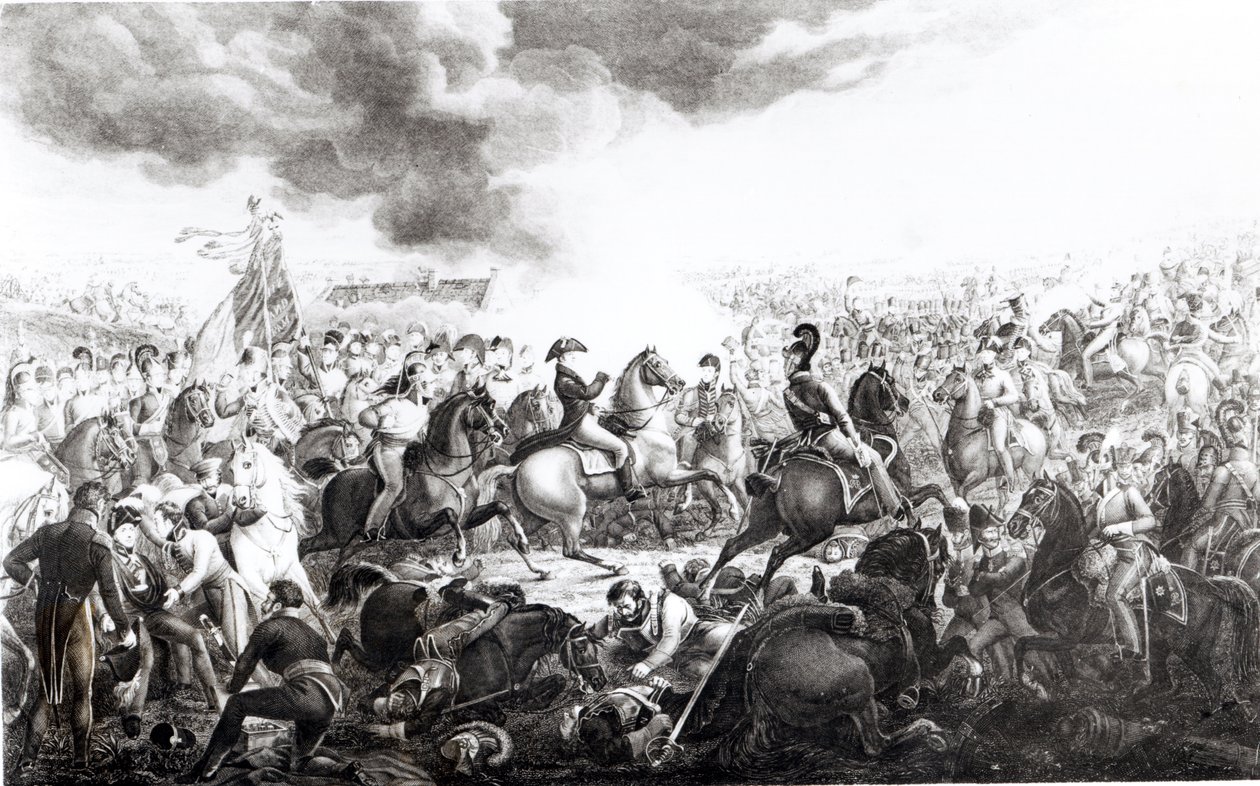 Wellington à la bataille de Waterloo, 18 juin 1815 - John Augustus Atkinson
