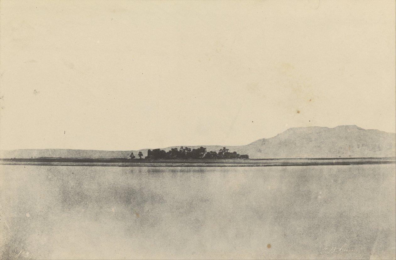 Thèbes, Village de Ghezireh - John Beasly Greene
