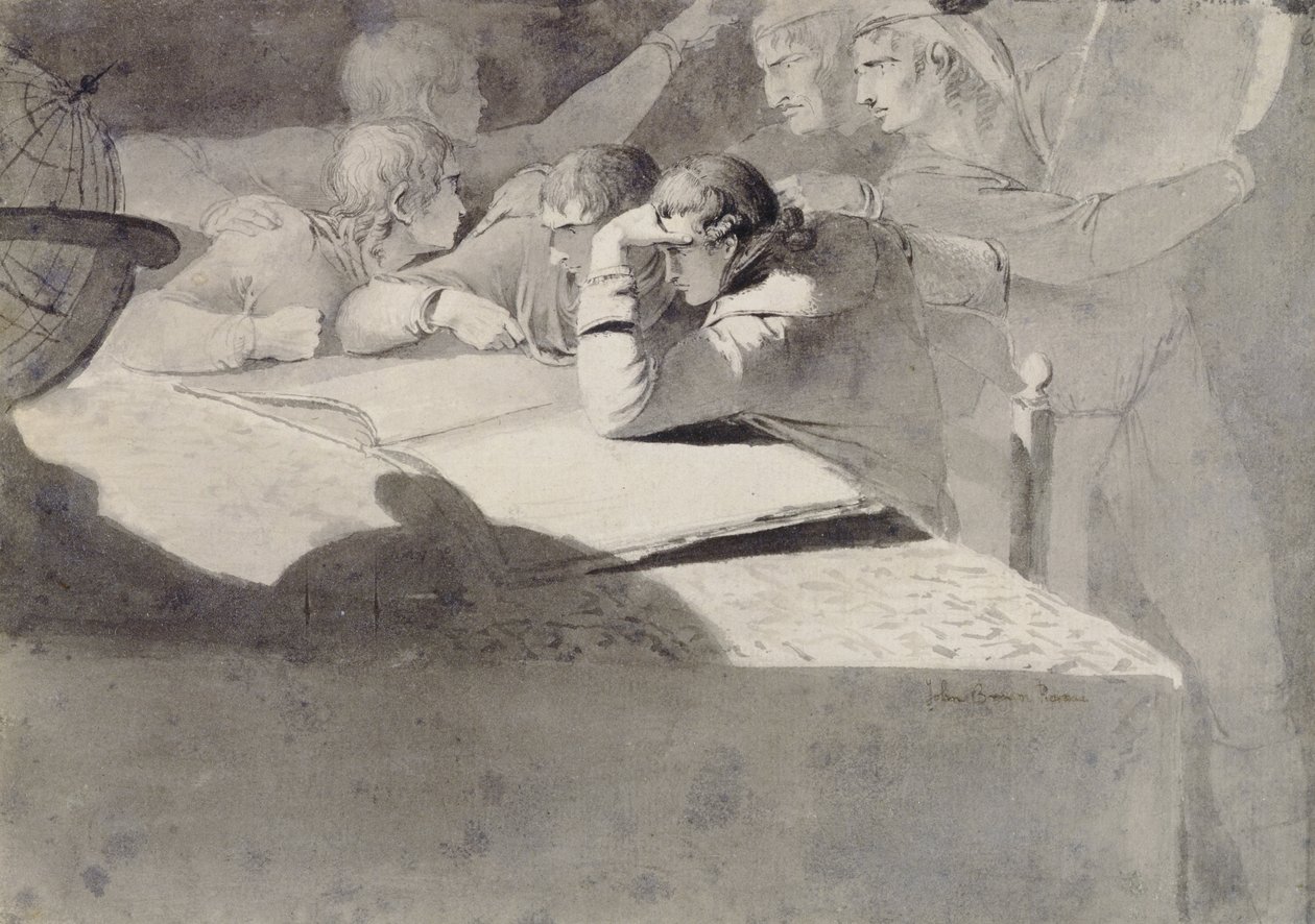 Les géographes - John Brown