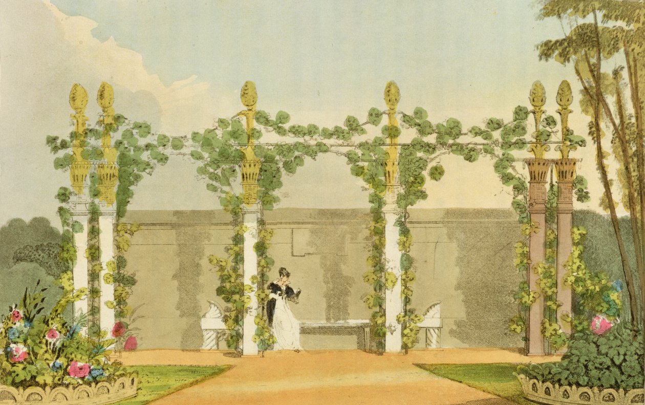 Un siège de jardin, du 
