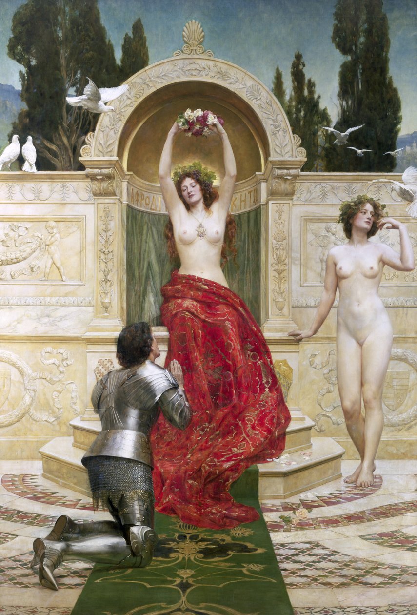 Dans le Venusberg (Tannhäuser) - John Collier