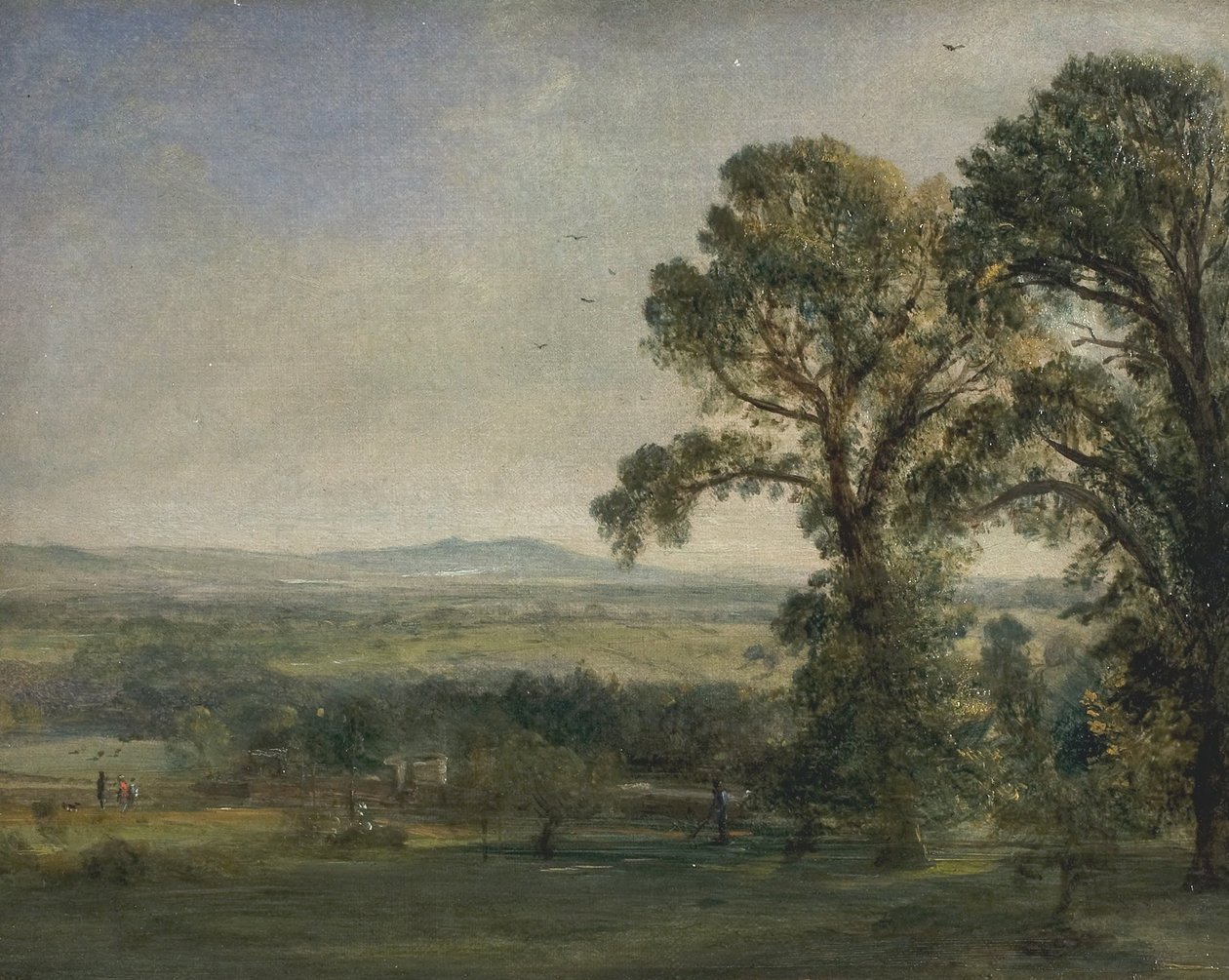 Bardon Hill, Coleorton Hall - John Constable