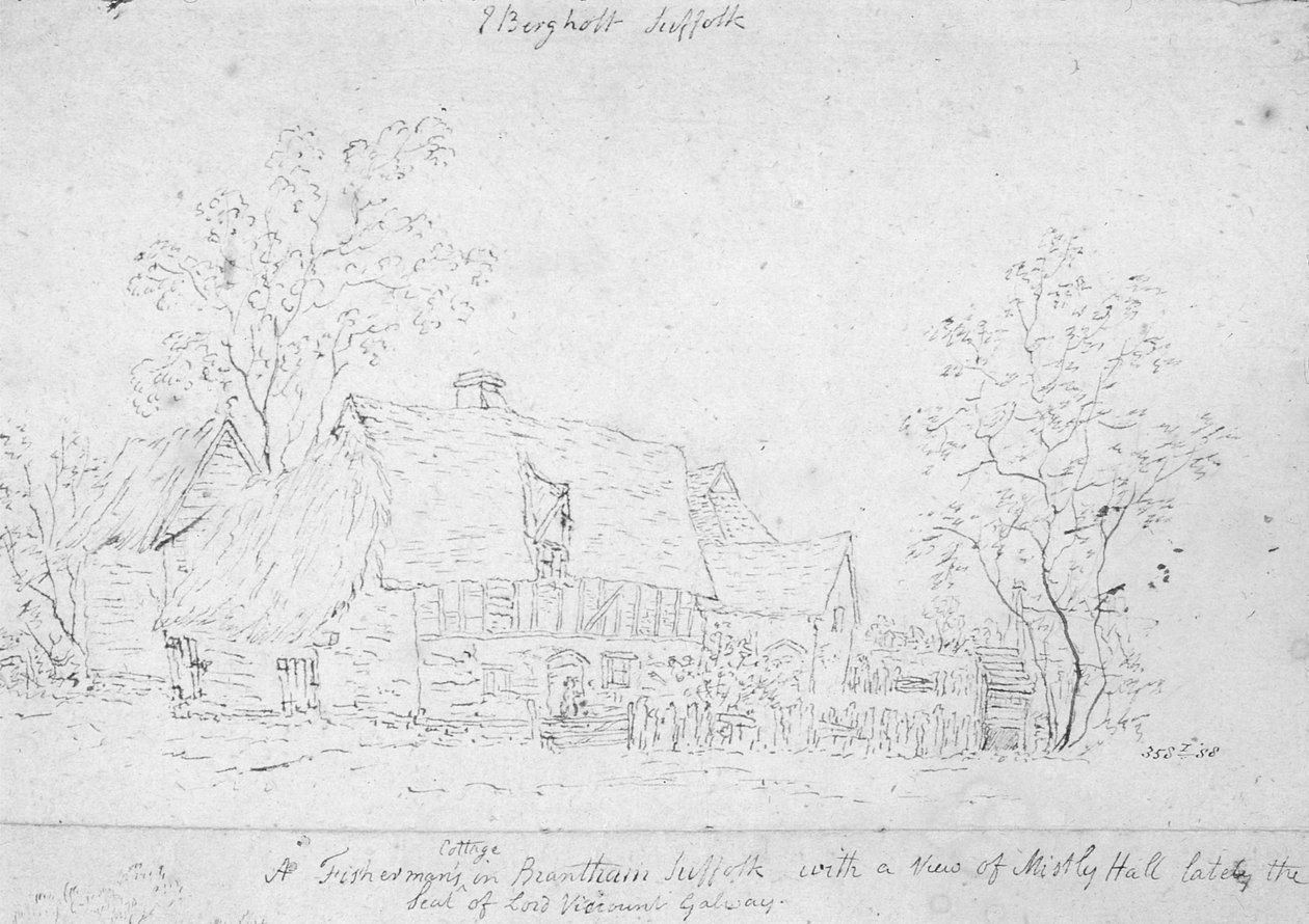Cottage à East Bergholt - John Constable