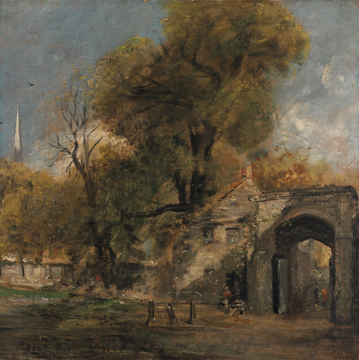 Porte de Harnham, Salisbury - John Constable