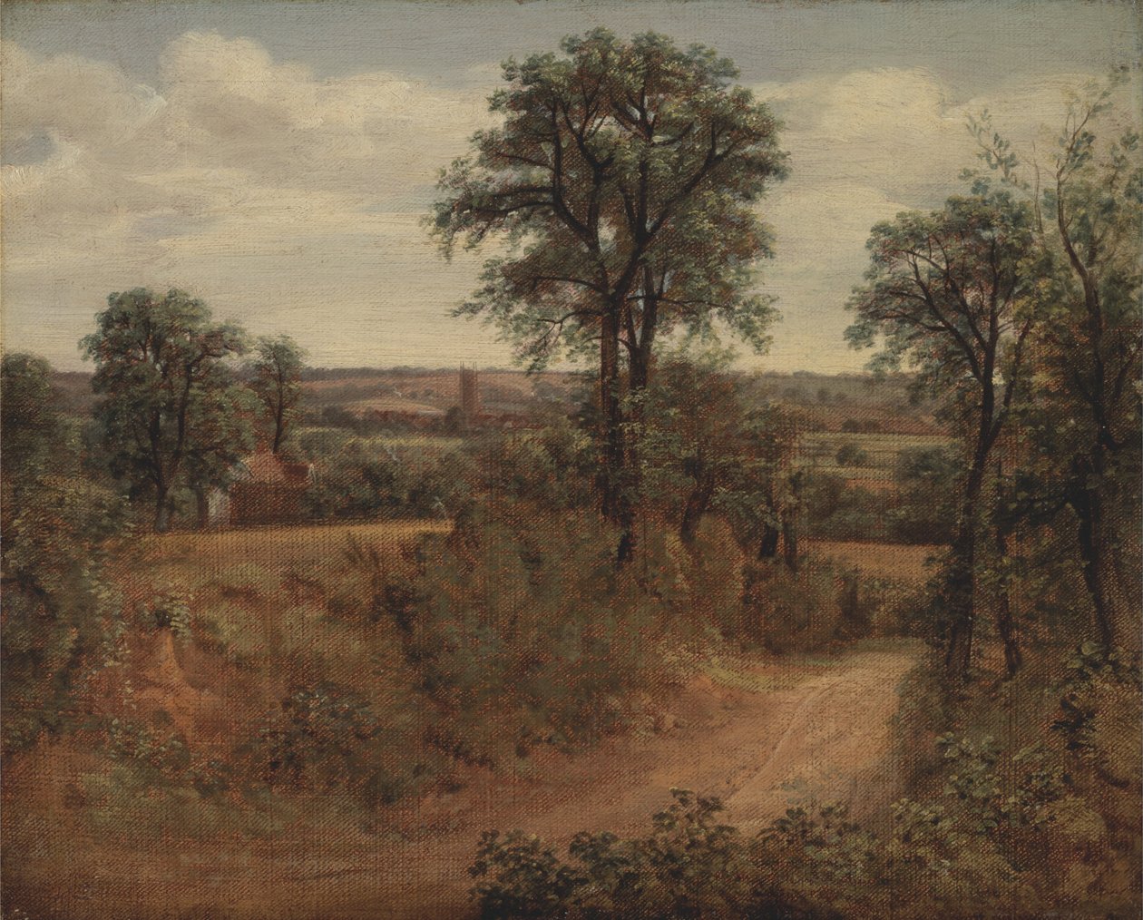 Chemin près de Dedham - John Constable