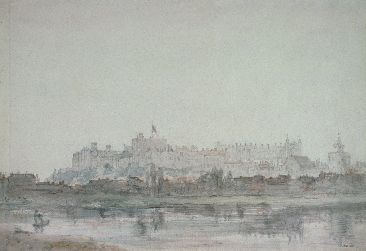 Château de Windsor depuis la rivière, XIXe siècle - John Constable