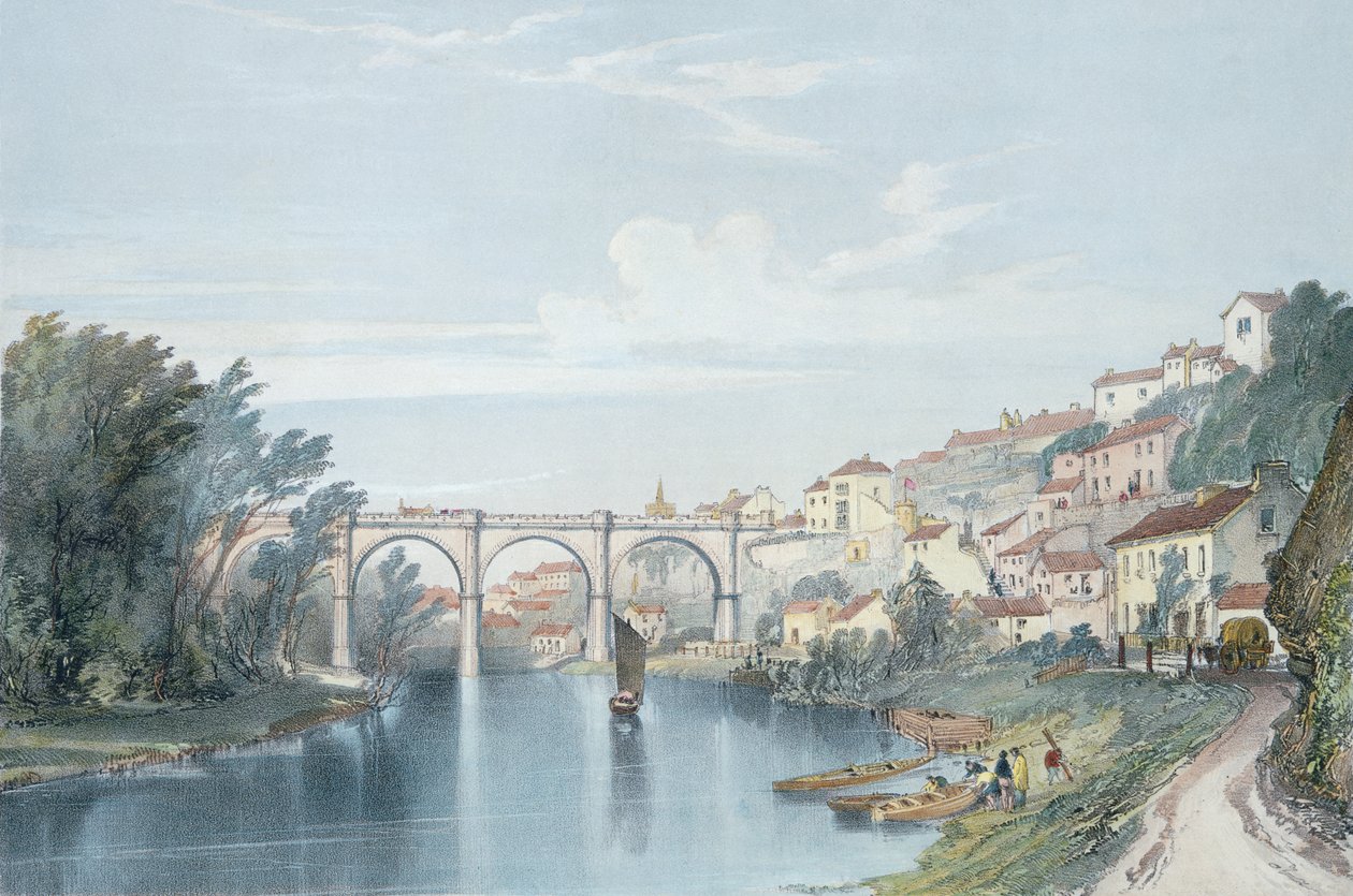 Viaduc de Knaresborough - John Cooke Bourne