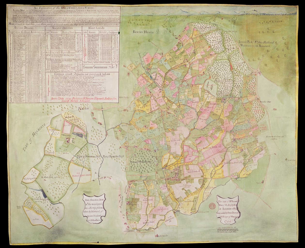 Manoir de Fecknam, Worcester, 1744 - John Doharty