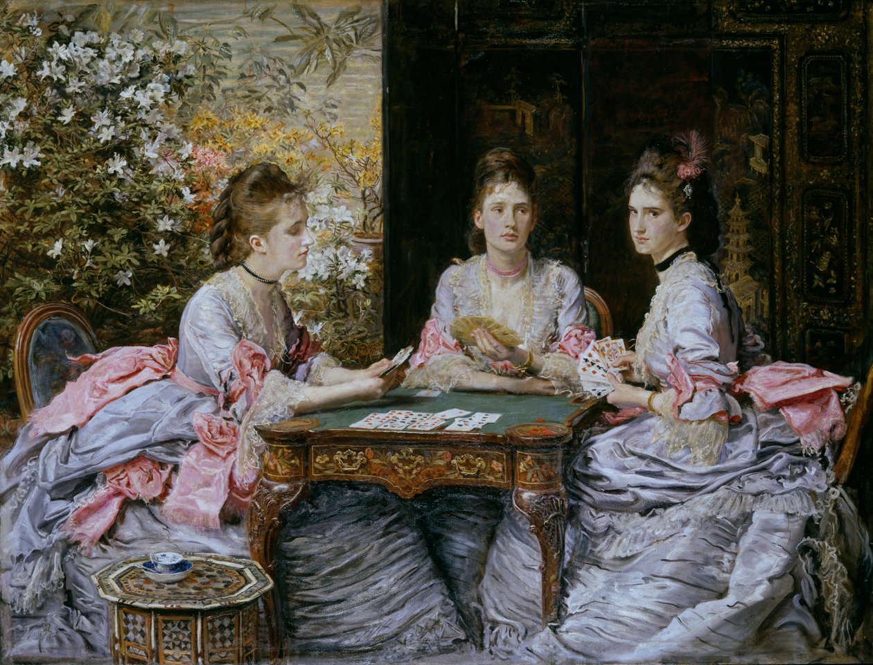 Les cœurs sont atouts - John Everett Millais