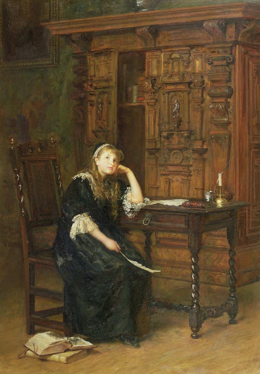 Princesse Elizabeth en prison. 1879 - John Everett Millais