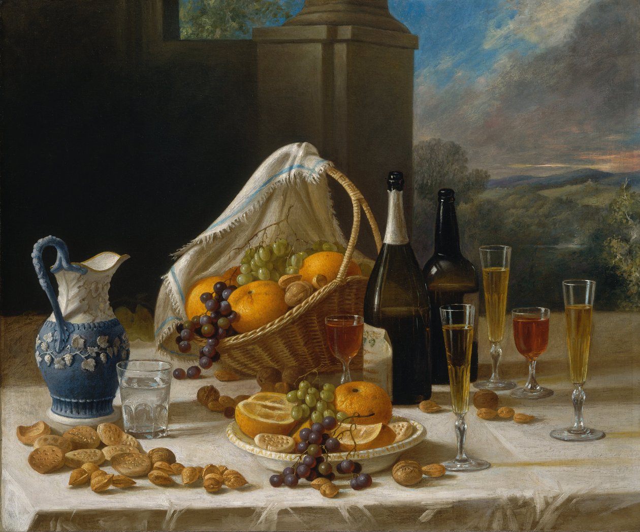 Nature morte au déjeuner - John F. Francis