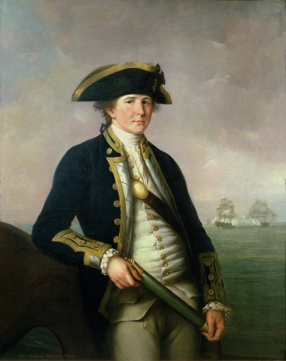 Capitaine Charles Morice Pole, 1781 - John Francis Rigaud