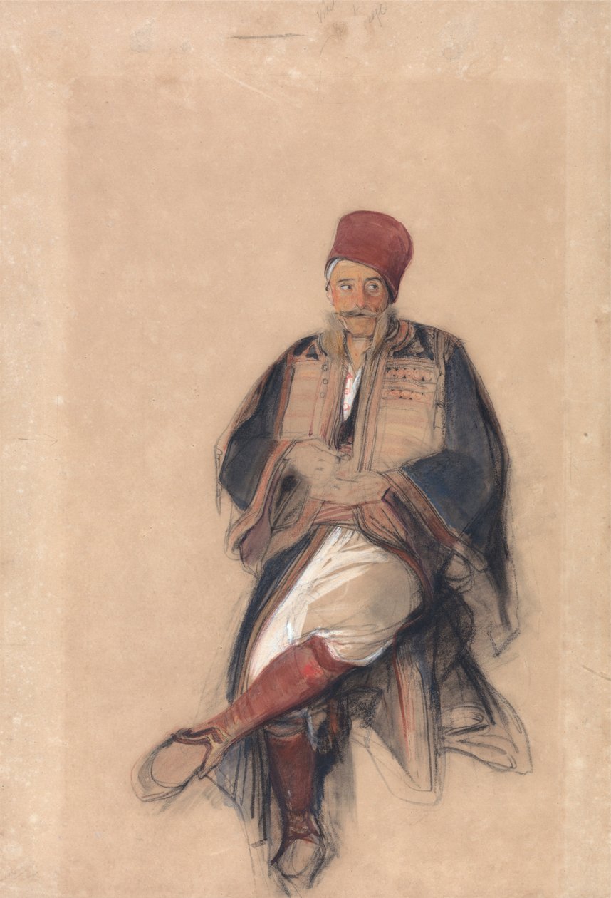 Turc assis - John Frederick Lewis