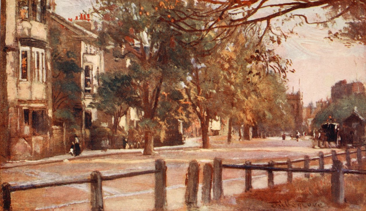 St. Giles, en direction de St. Mary Magdalen (sud), 1903 - John Fulleylove