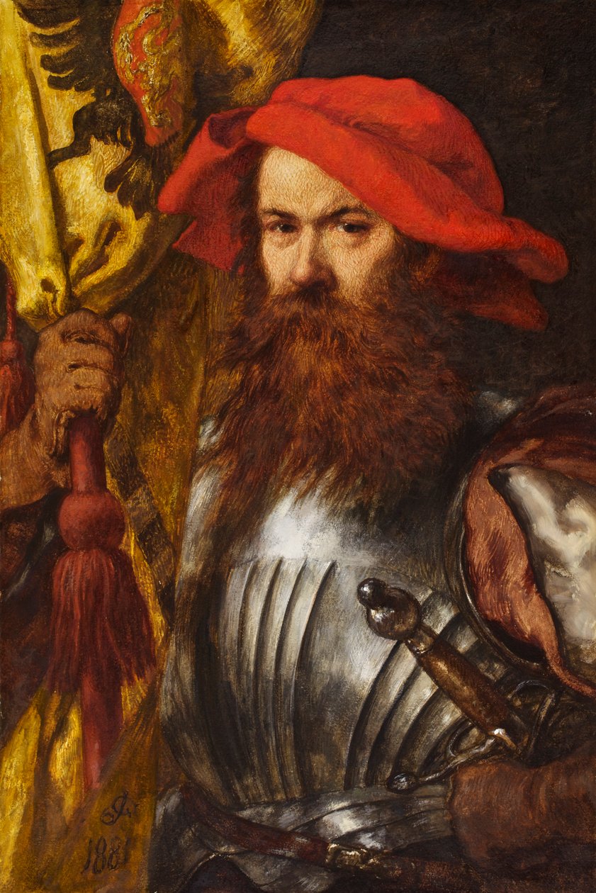 Le Porte-étendard, 1881 - John Gilbert