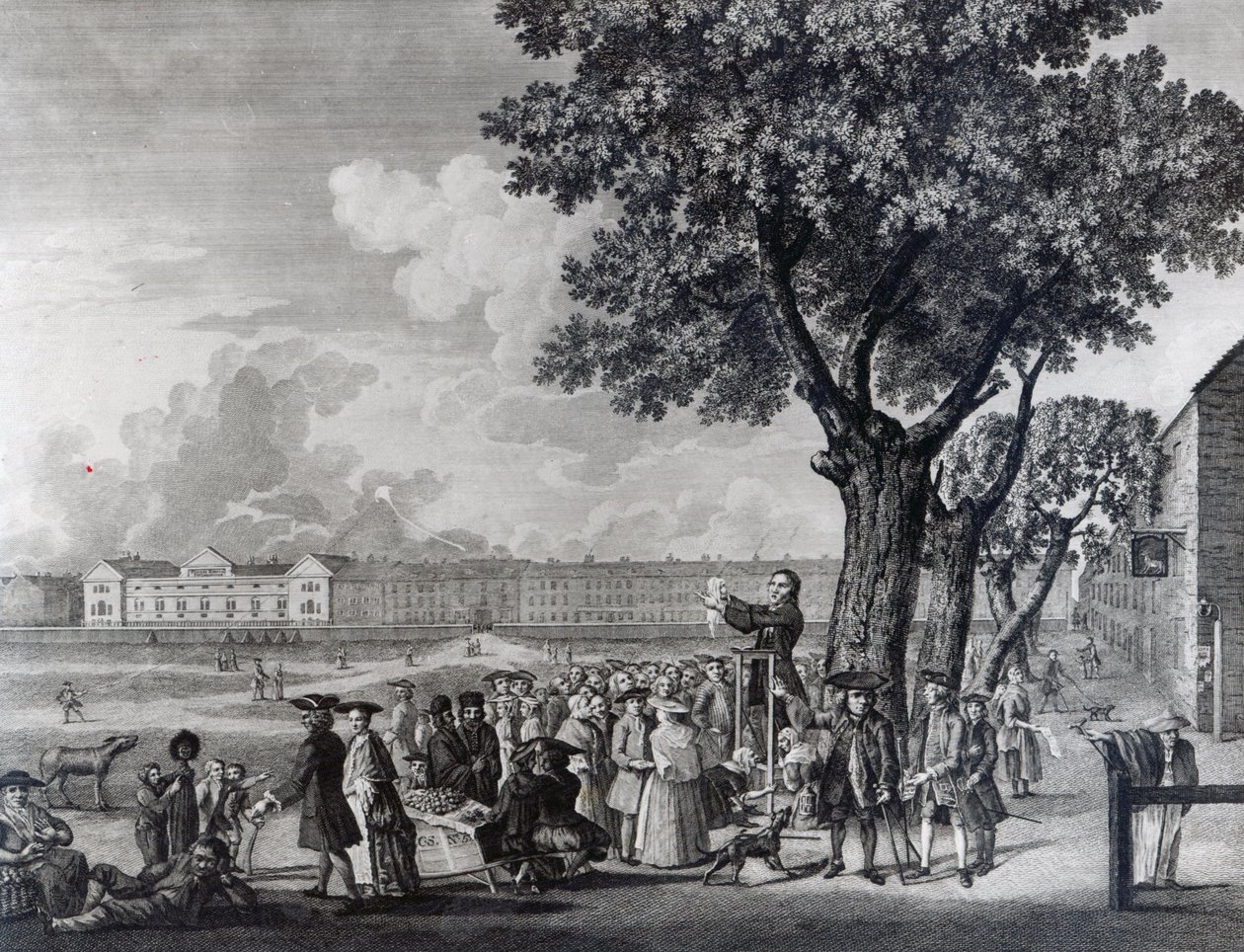 Enthousiasme affiché, gravé par Robert Pranker, 1765 - John Griffiths