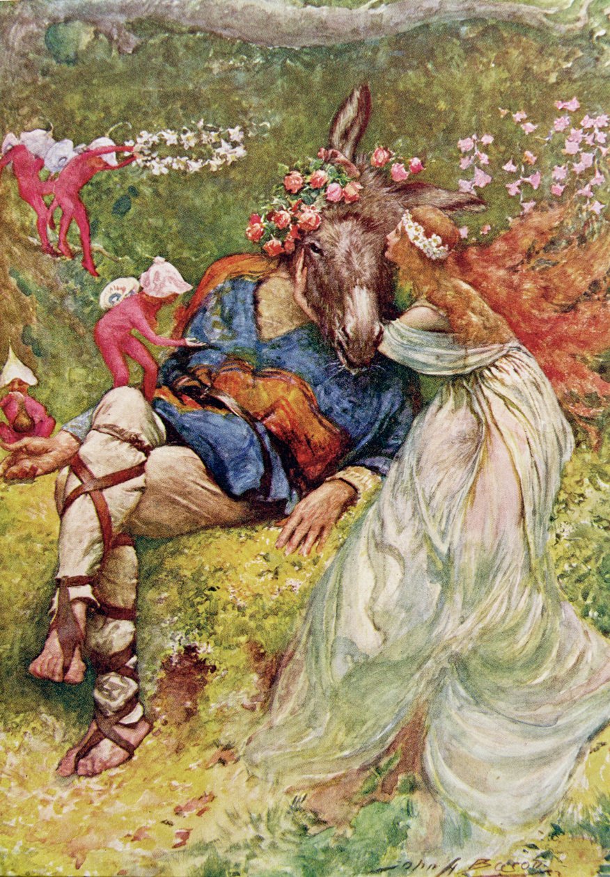 Titania et Bottom dans Le Songe d