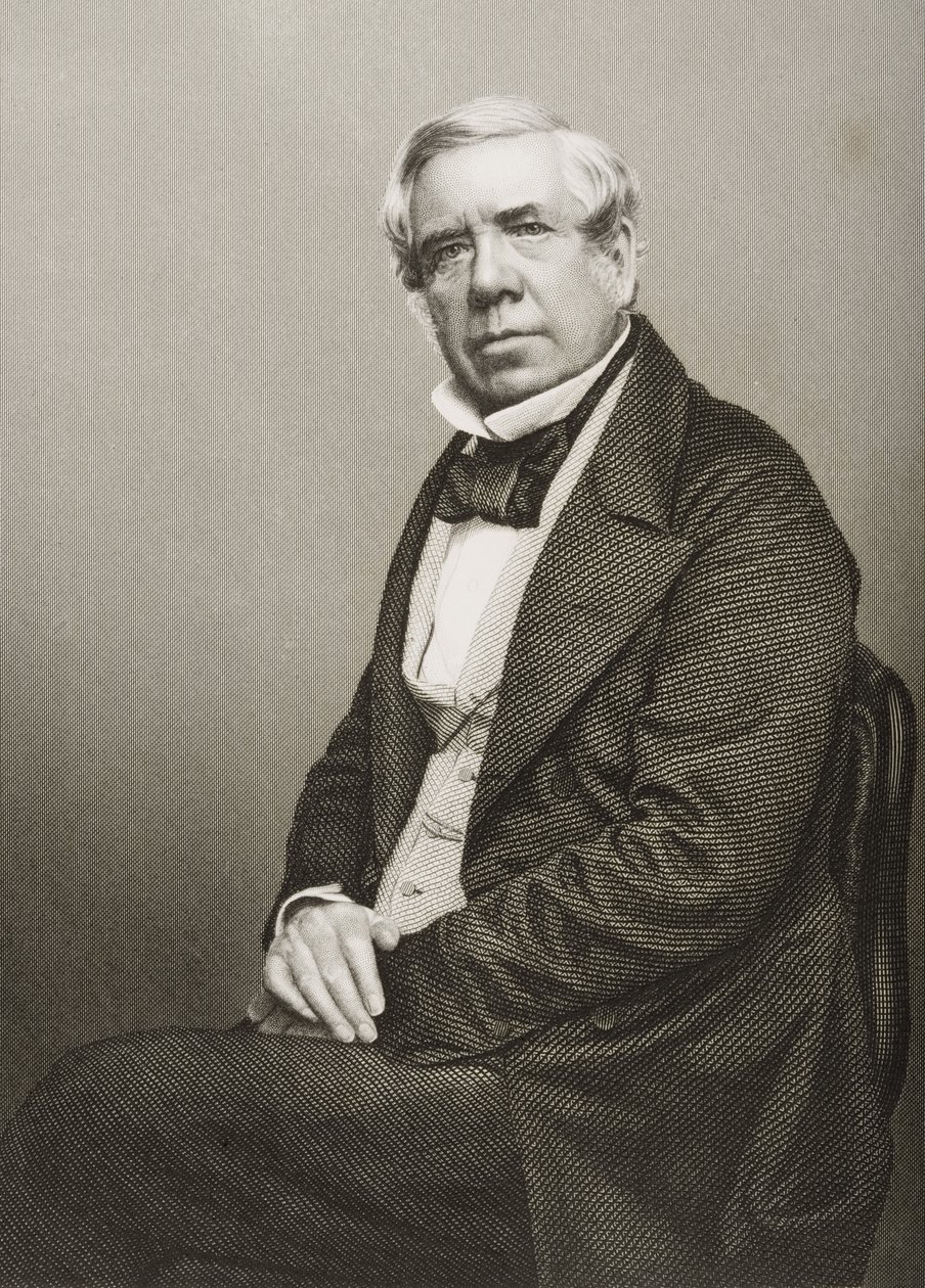 David Roberts gravé par D.J. Pound d