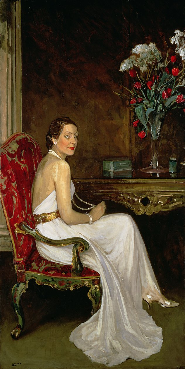 Vicomtesse Wimborne - John Lavery