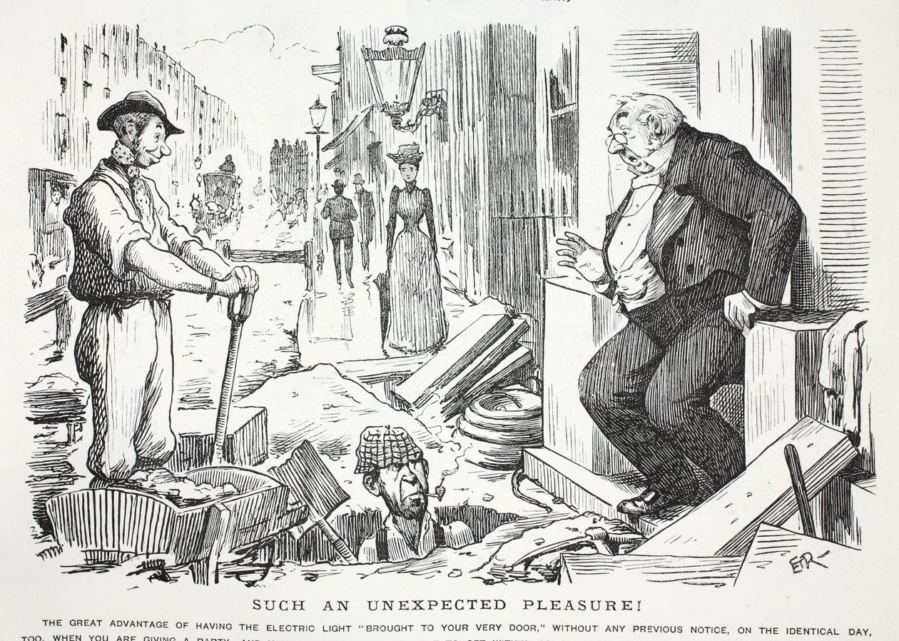 Quel plaisir inattendu! - John Leech