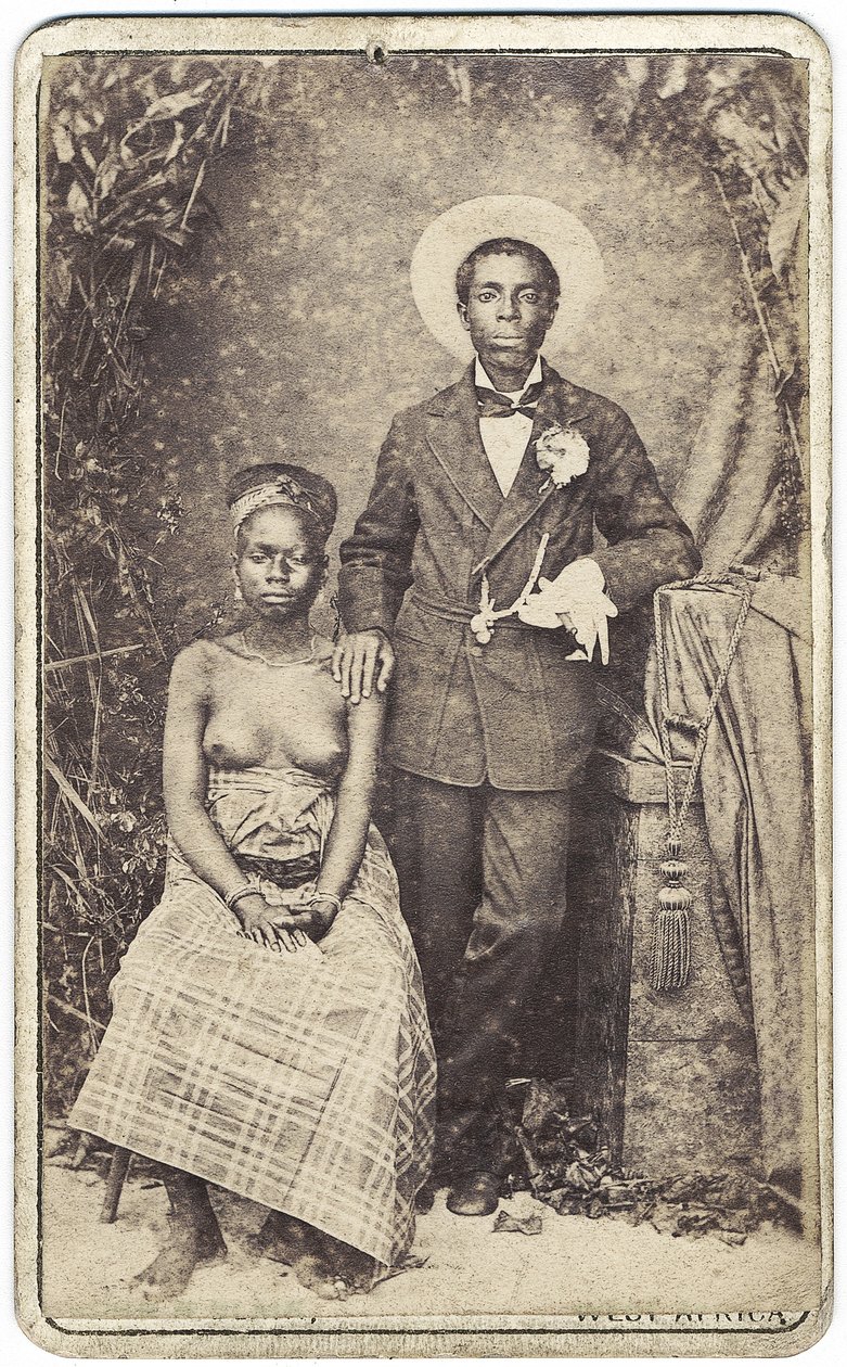 Couple, années 1870 - John M. Blair