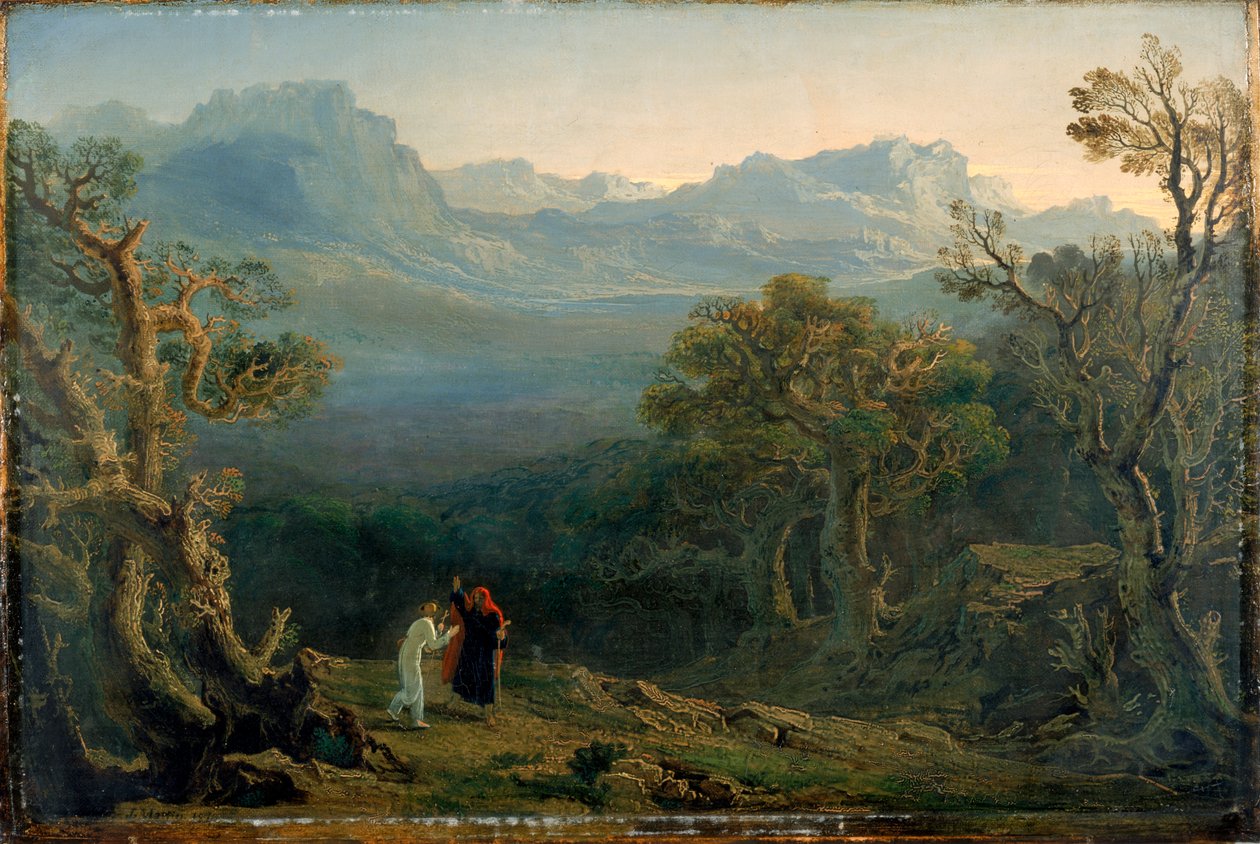 Edwin et Angelina, 1816 - John Martin