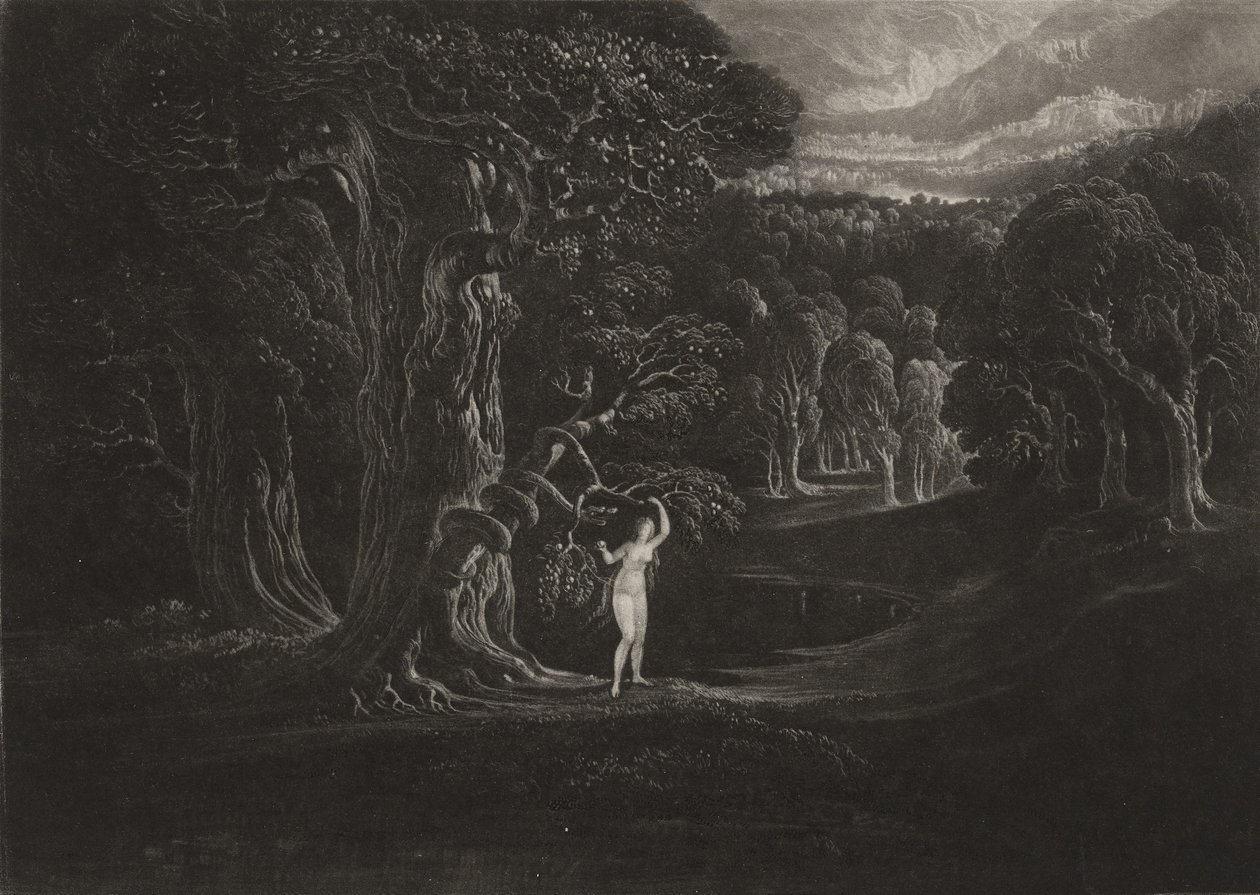 Satan tentant Ève, c.1827 - John Martin
