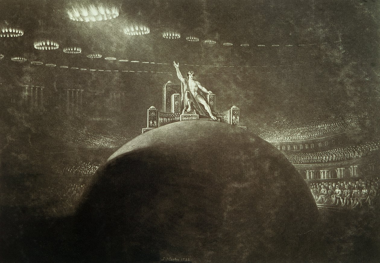 Satan présidant au Conseil infernal, 1824 - John Martin