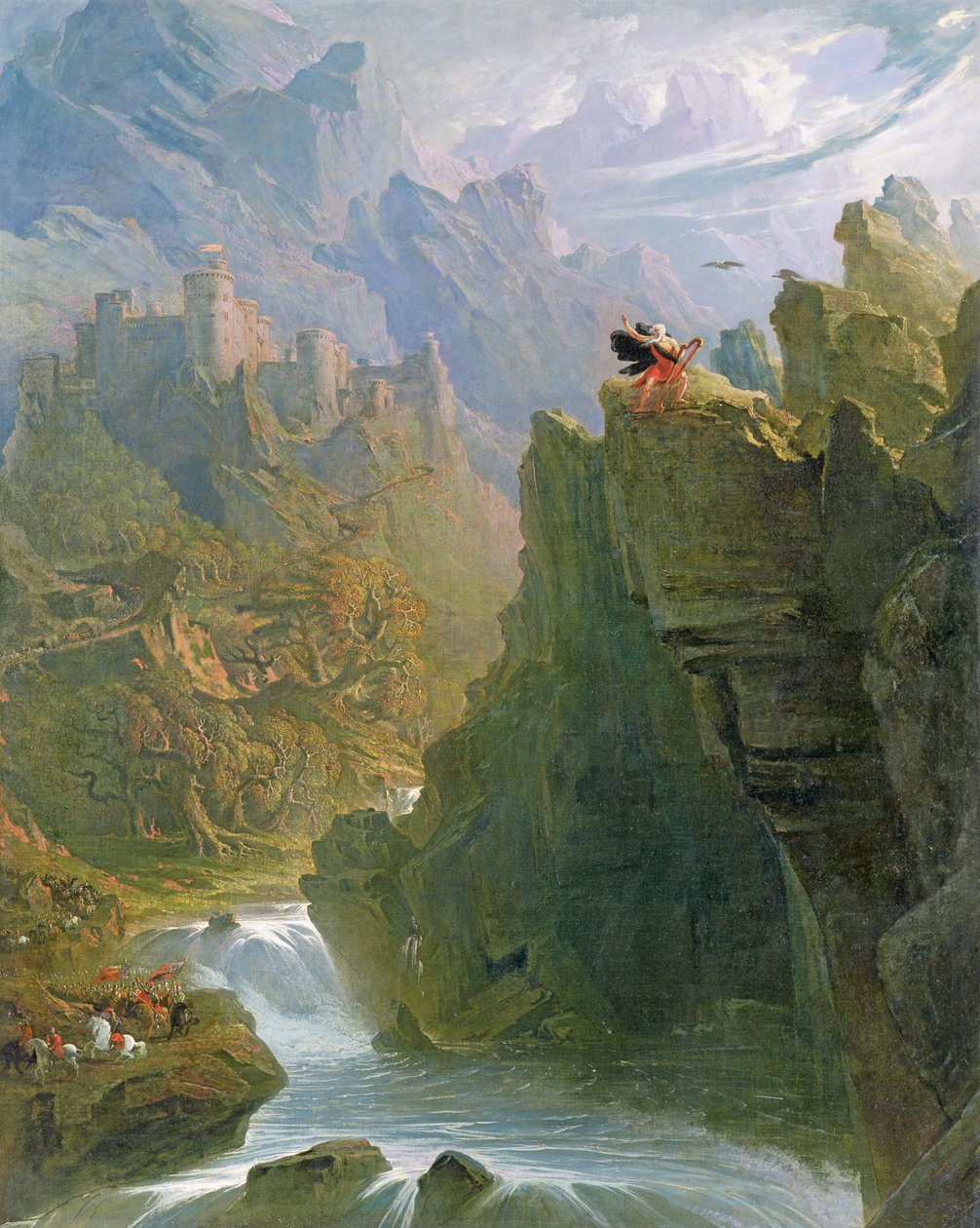 Le Barde, vers 1817 - John Martin