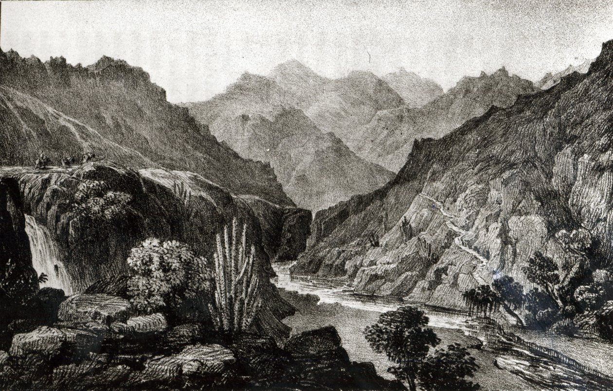 Vue dans la Cordillère - John Miers