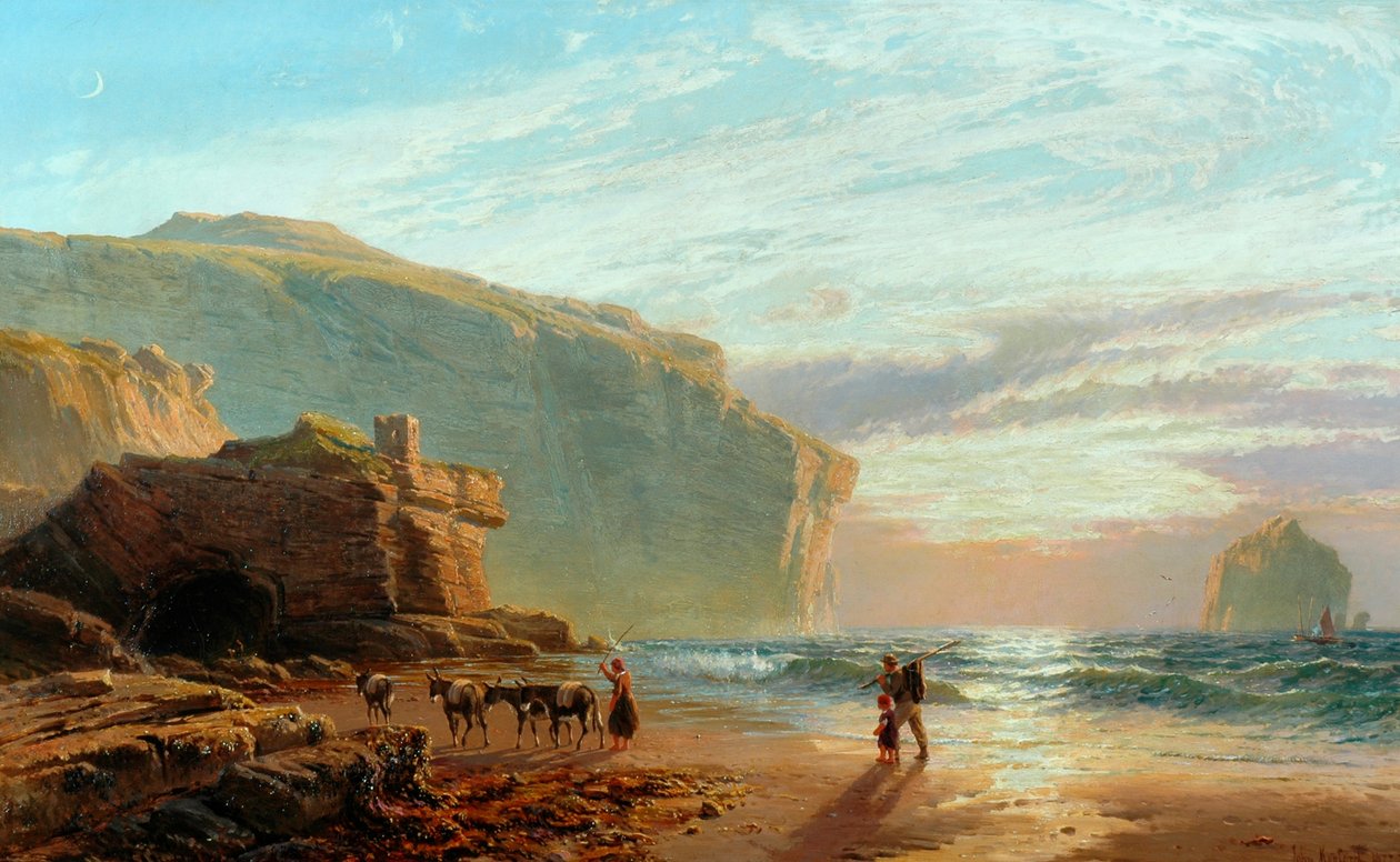 Au large de la côte de Cornouailles (Trebariwith Strand), 1877-78 - John Mogford