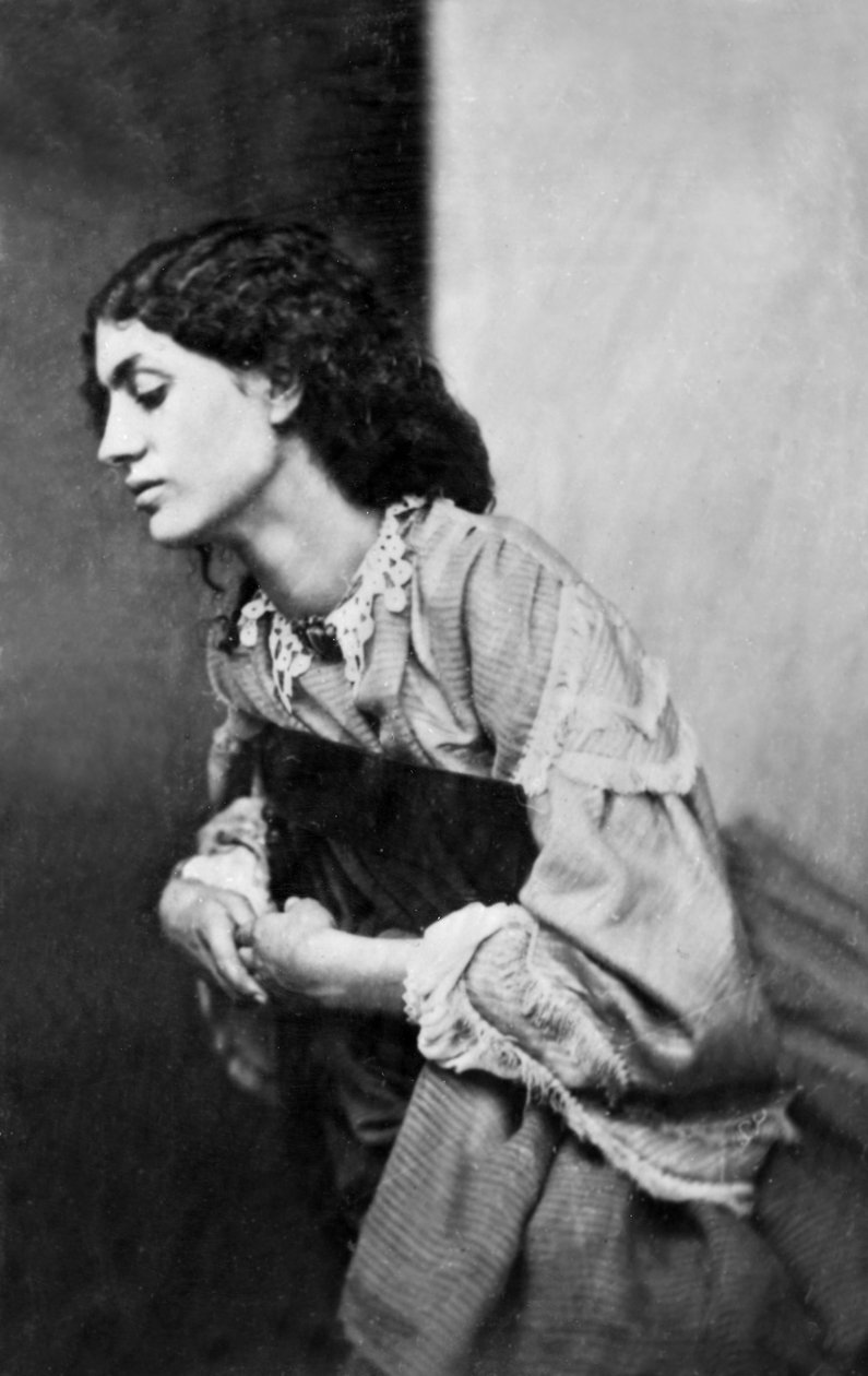 Jane Morris, posée par Dante Gabriel Rossetti, 1865 (tirage albuminé) - John R. Parsons