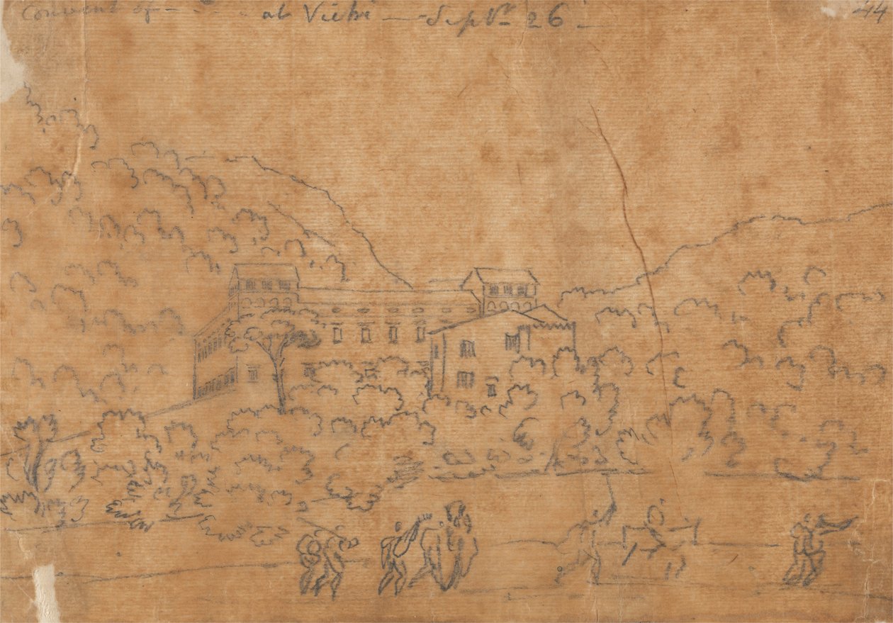 Couvent à Vietri, 26 septembre - John Robert Cozens