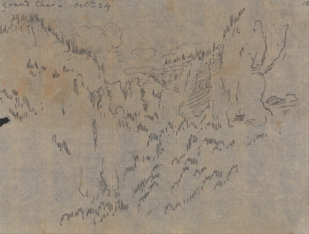 Grande Chartreuse, 24 octobre - John Robert Cozens