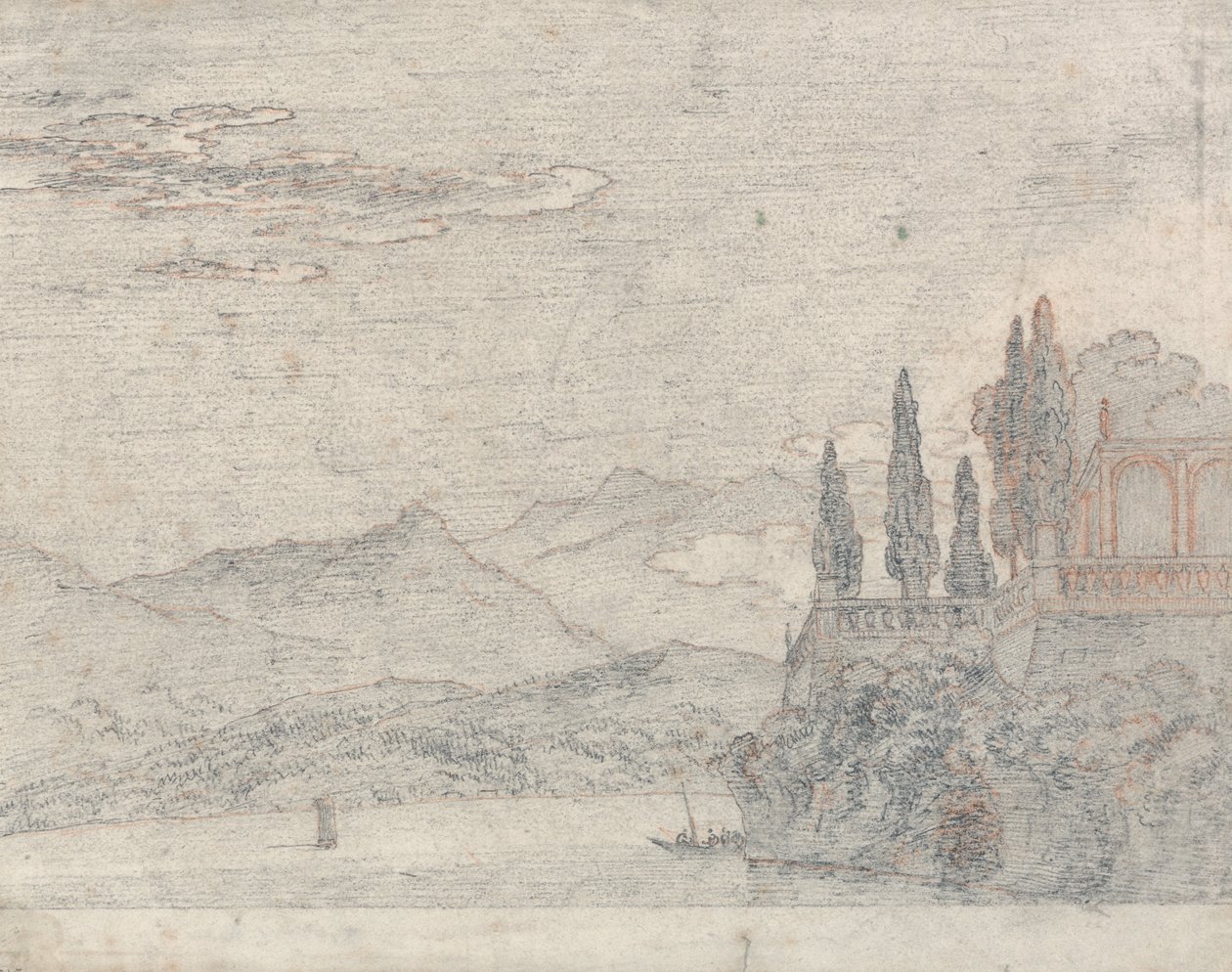 Isola Borromea, Lac Majeur - John Robert Cozens