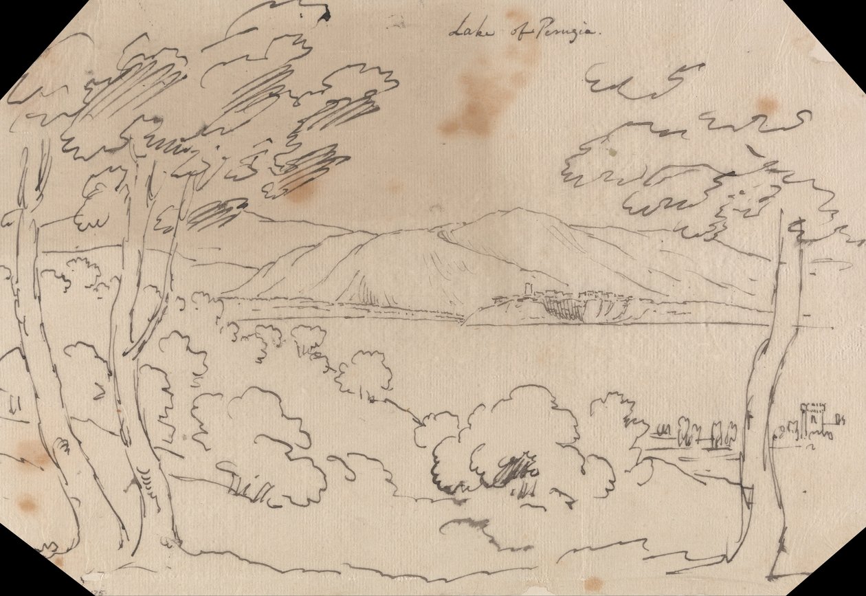 Lac de Pérouse - John Robert Cozens