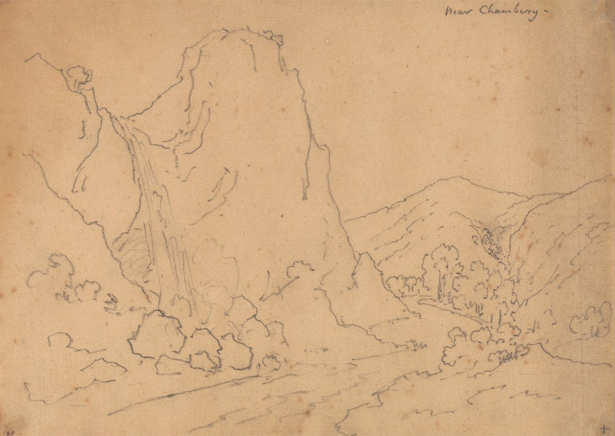 Près de Chambéry - John Robert Cozens