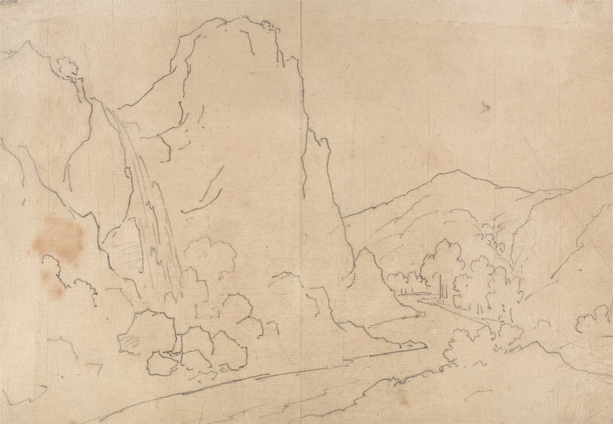 Près de Schönberg - John Robert Cozens