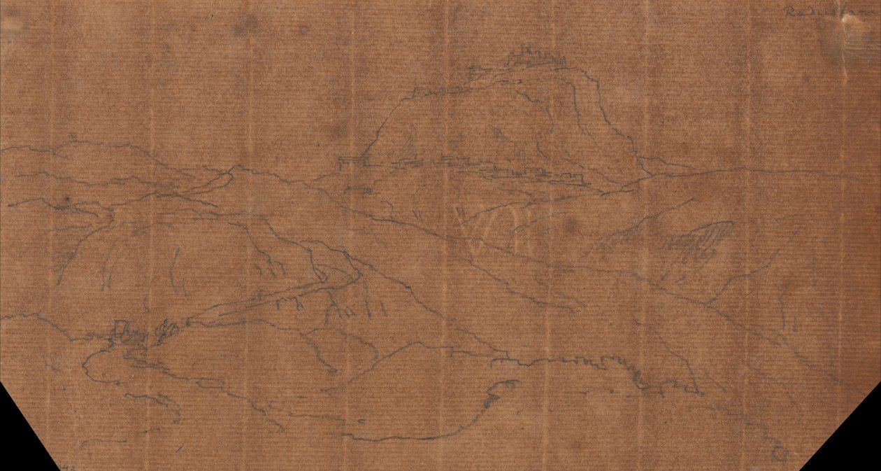 Radicofani - John Robert Cozens