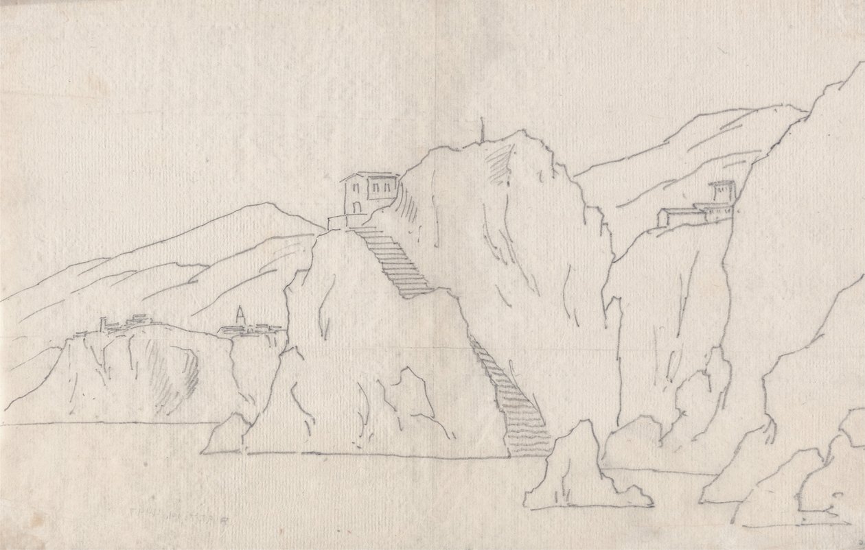 Côte rocheuse - John Robert Cozens