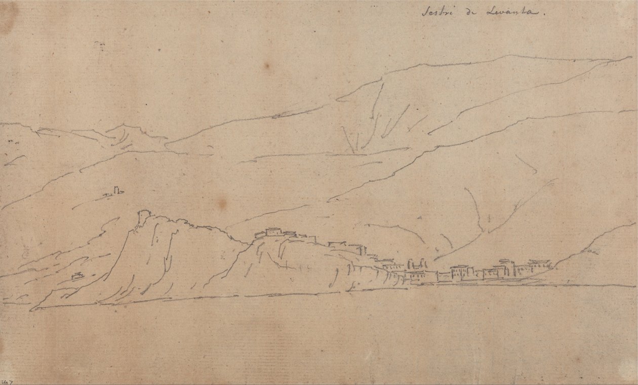 Sestri di Levante - John Robert Cozens