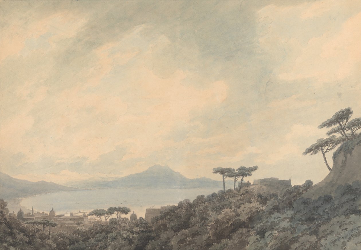 La baie de Naples depuis Capodimonte - John Robert Cozens