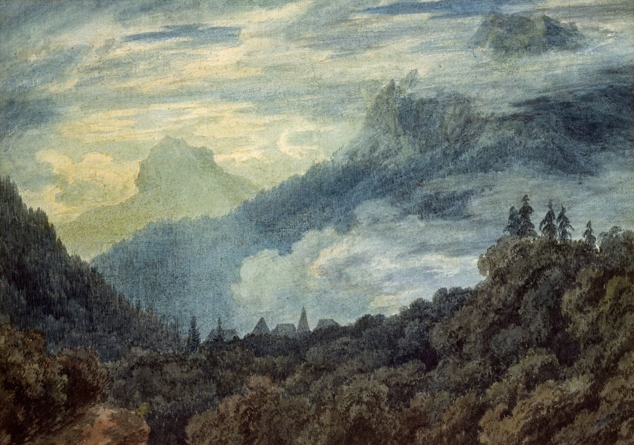 La Grande Chartreuse - John Robert Cozens