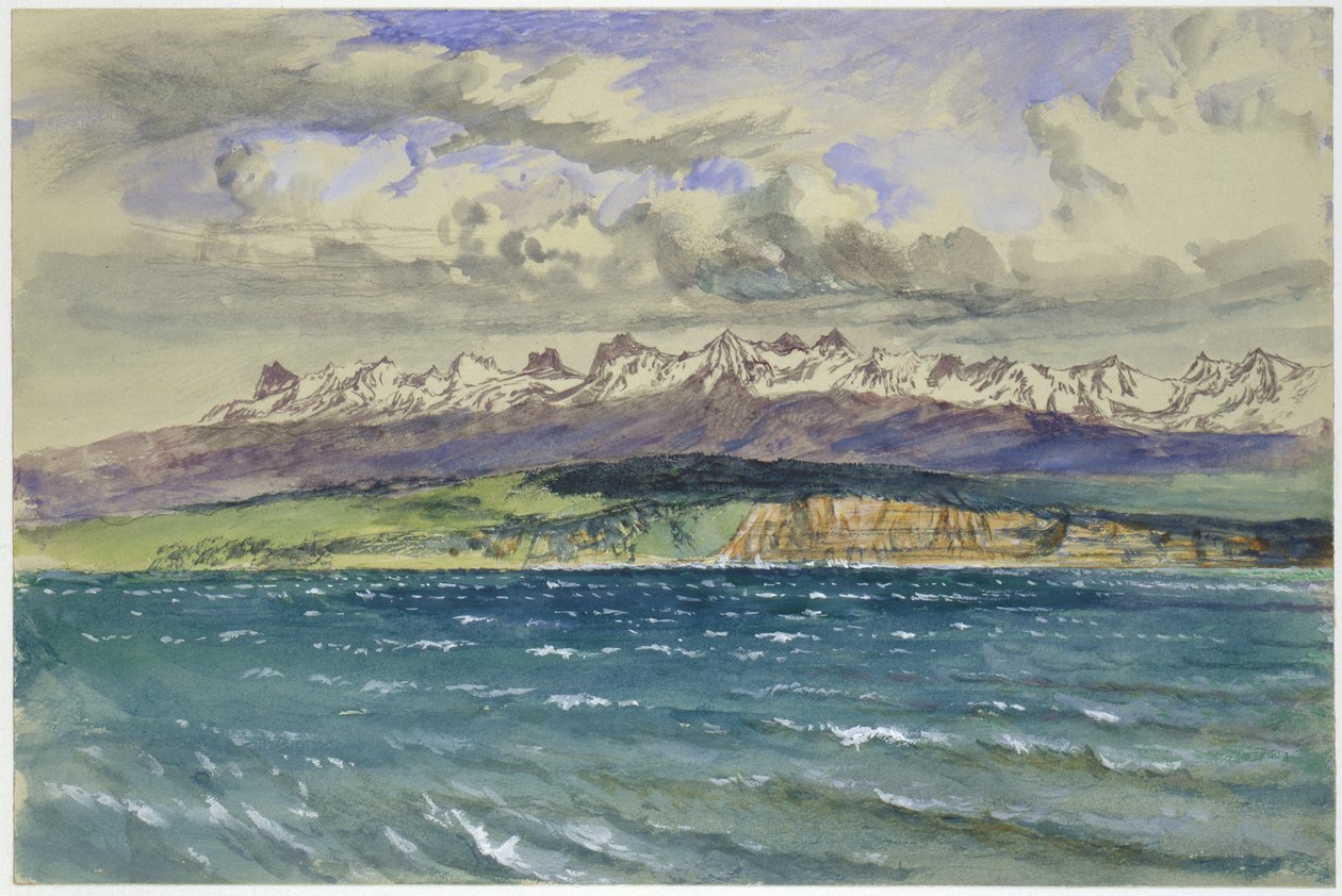 Après-midi de printemps, avec vent du sud, à Neuchâtel, 30 avril 1869 - John Ruskin