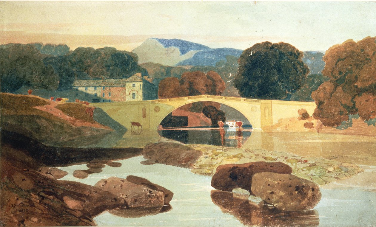 Pont de Greta, Yorkshire, 1810 - John Sell Cotman