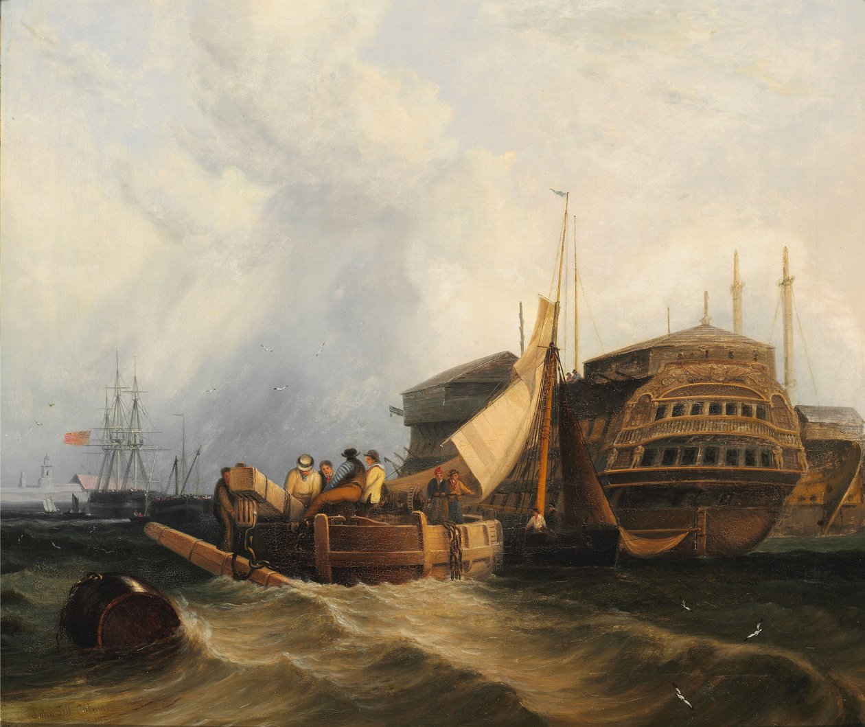 Scène de port - John Sell Cotman