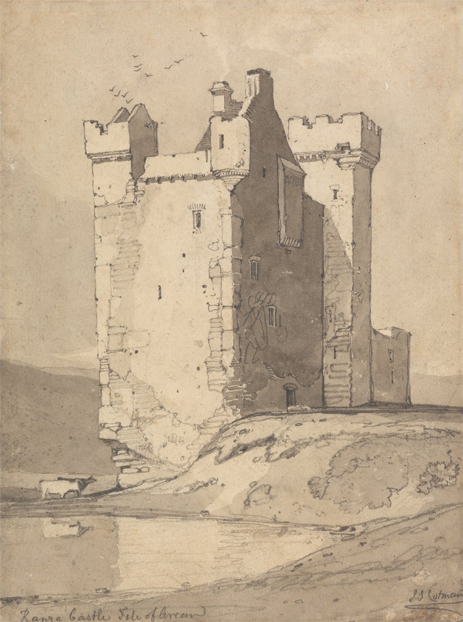 Château de Loch Ranza, île d