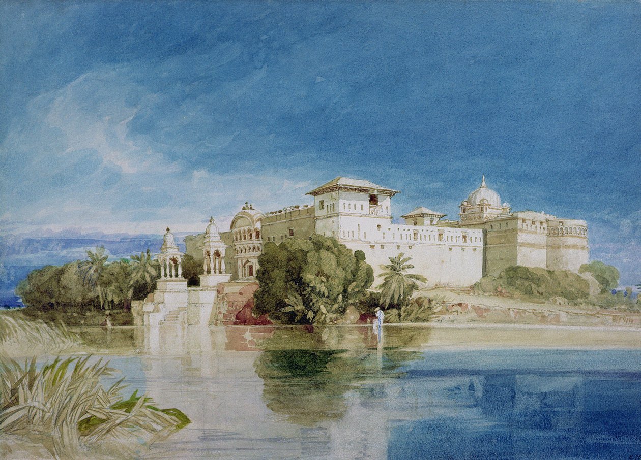 Palais de Perawa, Malwa, Inde centrale - John Sell Cotman