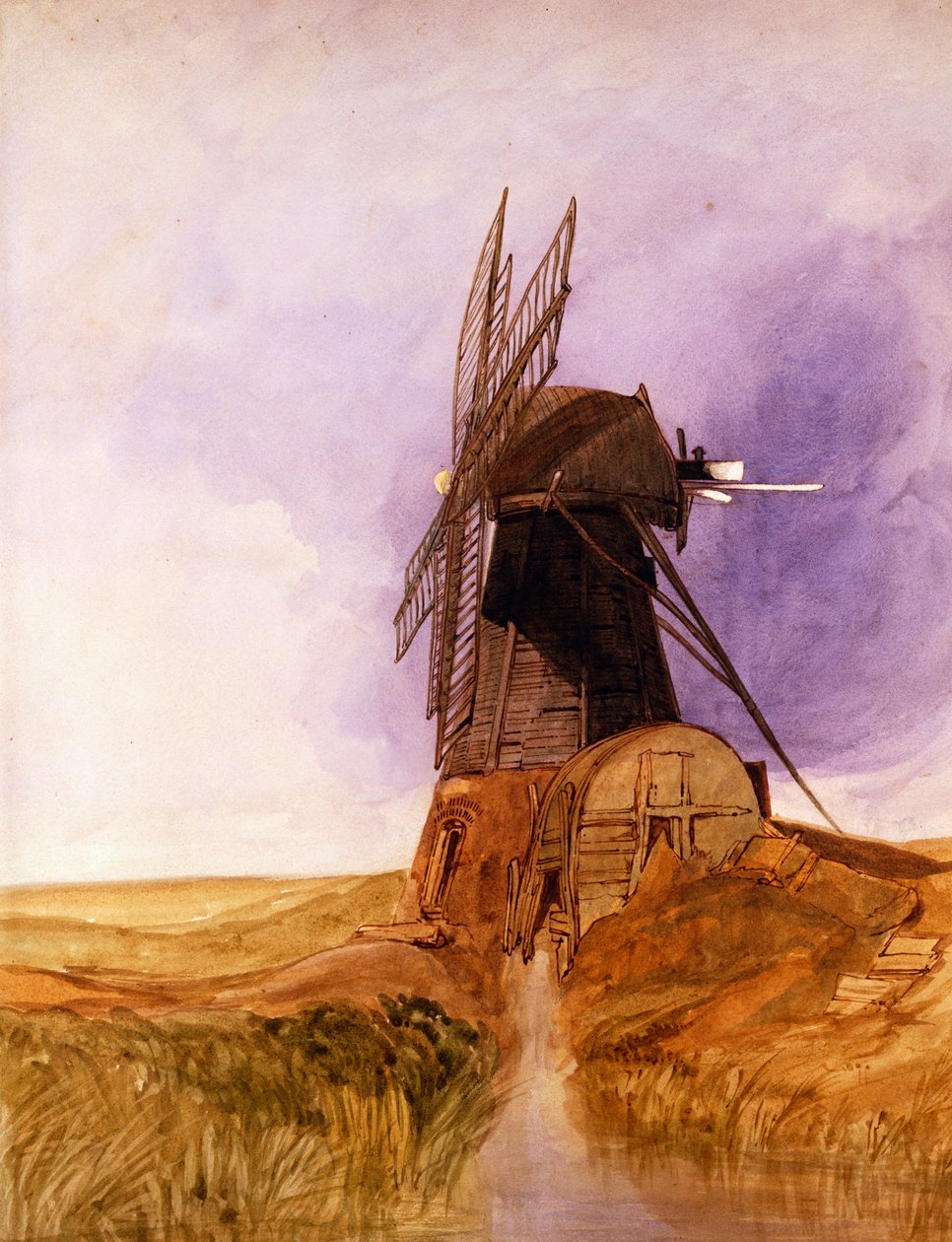Le moulin - John Sell Cotman