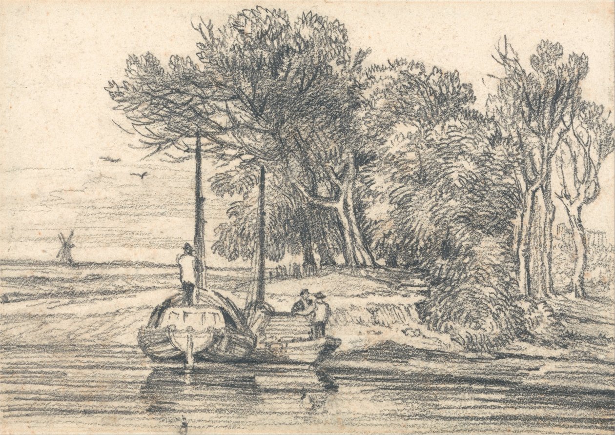 Les Broads du Norfolk - John Sell Cotman